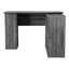 Bureau d'écriture en L Linden Classic - gris foncé-891102470
