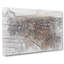 Calle Gran Via In Madrid Spain In Abstract - Wrapped Canvas Print-55315595