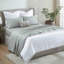 Ensemble de draps en satin de coton Blue Nile Mills - Literie à poches profondes-134776987-134776990