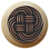 Cuivre antique / bois naturel