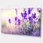 Mauve champ de lavande - impression sur toile tendue-18437059