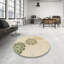 Tapis 100% à motifs lavables à la machine 2989 Pat1313 BRN-67874223