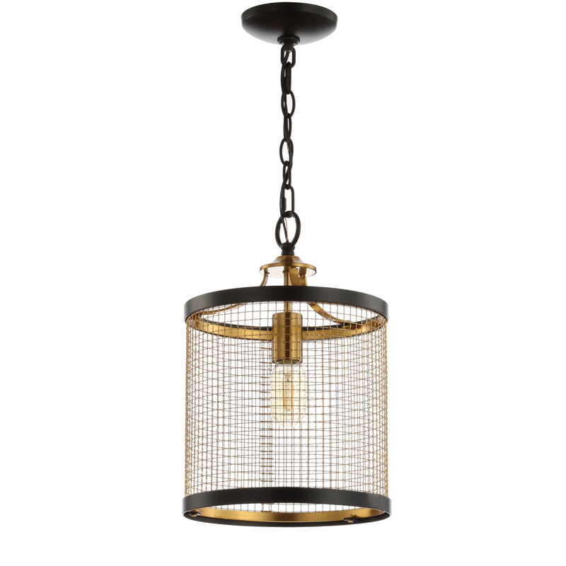 Luminaire suspendu à cylindre simple 1 lumières Sessoms