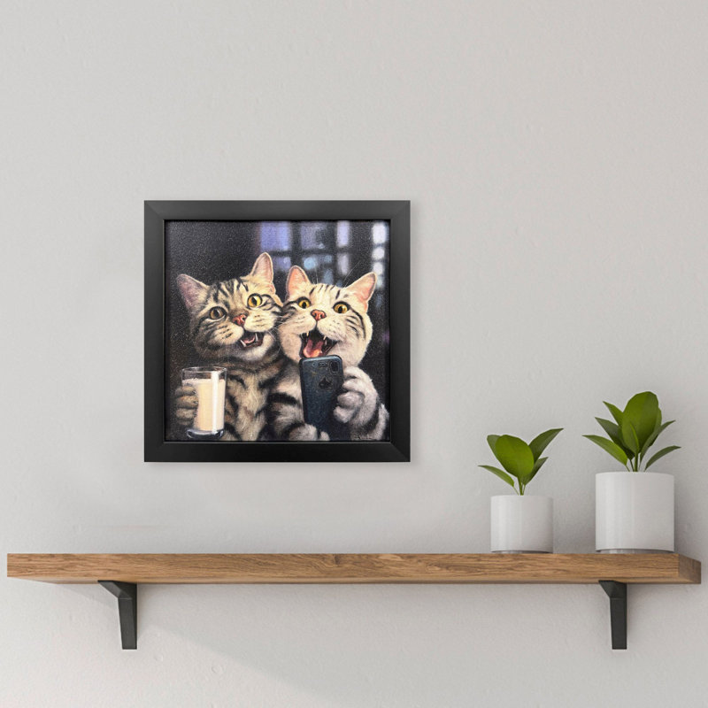 Happy Hour Non-Glass Framed Art