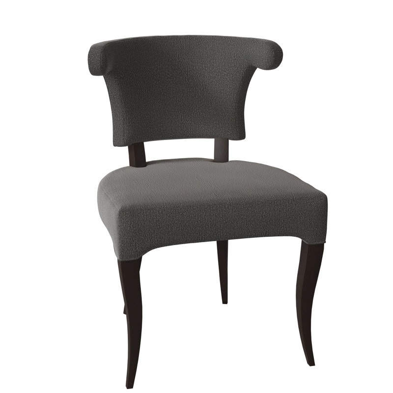 Athena Dining Chair, American Walnut, Filigree Ivory
