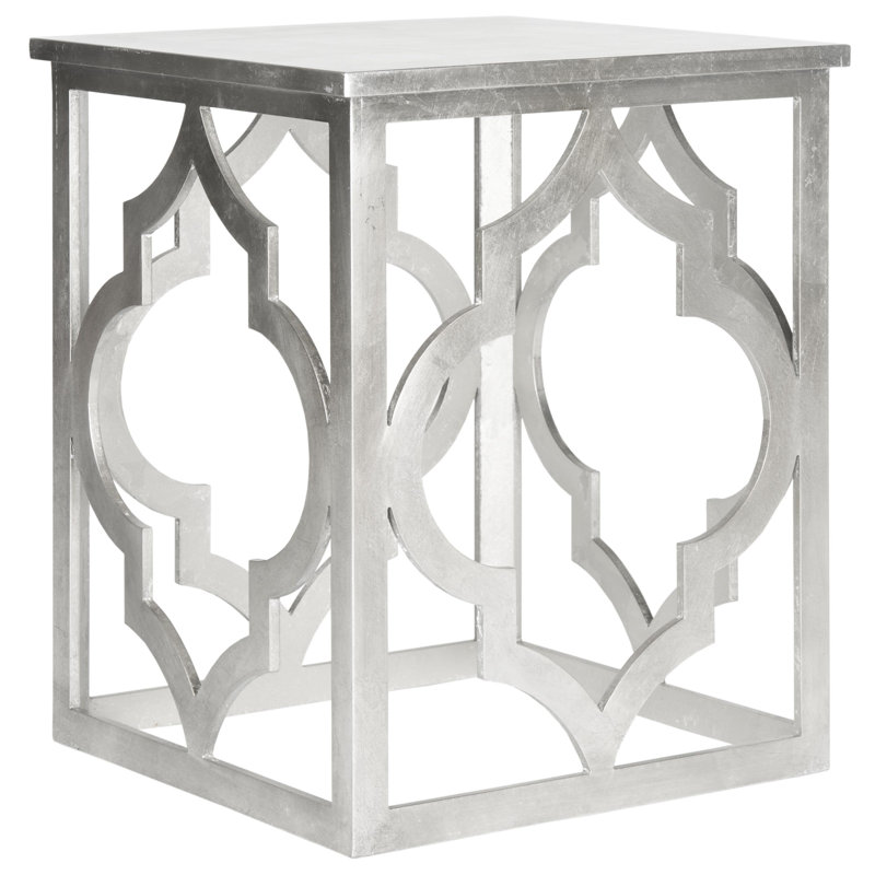 Candi Side Table, Silver