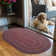 Jamestown Braided Jute Reversible Burgundy/Blue/Cream Rug