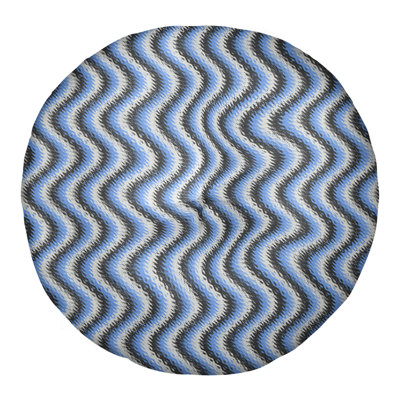 Katelyn Elizabeth Chevron Reversible Throw Pillow