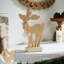 Joli cerf en bois doré brossé-1771497869