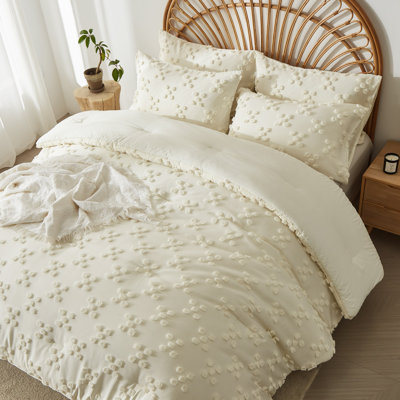 3 Pieces Extra Cozy Comforter Set For All Seasons, Extra Soft Bed In A Bag Set For Student/friends/family, Filled With Cloud-like Fibers , Spring/summer/autumn/winter, Great Gift/home Decor