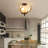Ailsun 3-Light Semi Flush Mount Fixture Ceiling Lighting 14.17"