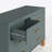 6-Drawer Double Dresser with Metal Handles & Solid Wood Legs-1809706604