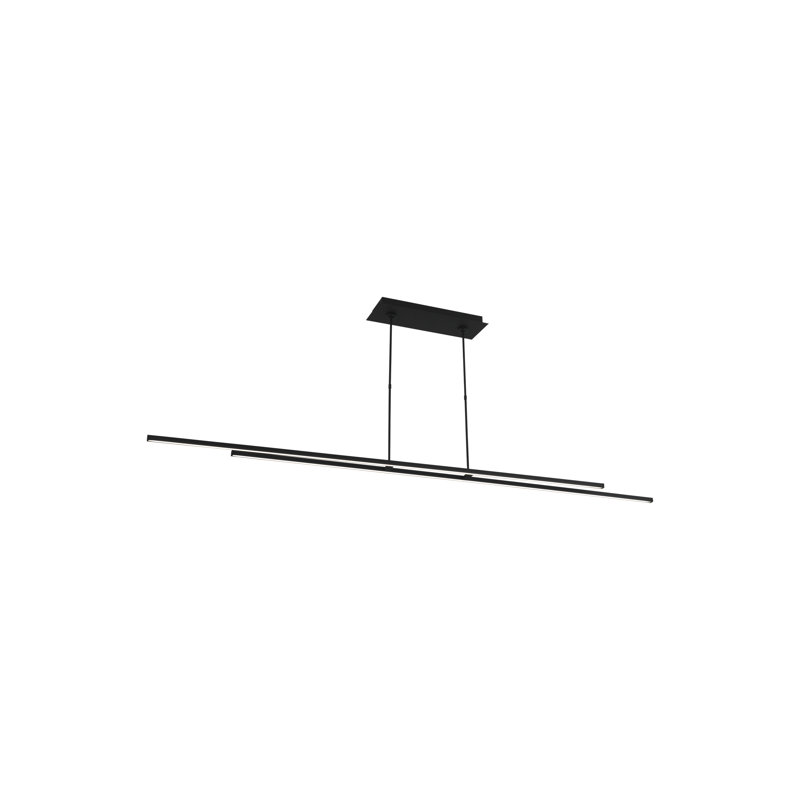 Stagger 2 - Light LED Pendant, Nightshade Black