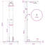 Outdoor Shower and Footwash Spout-131649066
