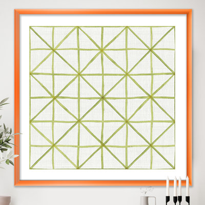 " Geometric Green Triangle II "
