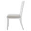Ensemble de table de salle à manger extensible pour 4 personnes avec 4 chaises rembourrées-29702728