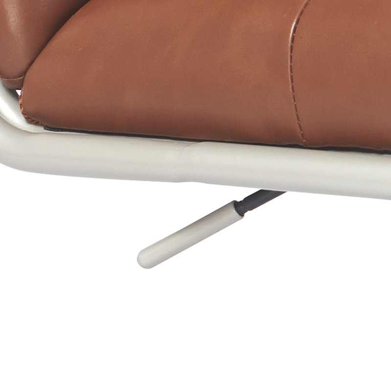 Neo Ergonomic Swivel Office Chair, Brown, Zinc