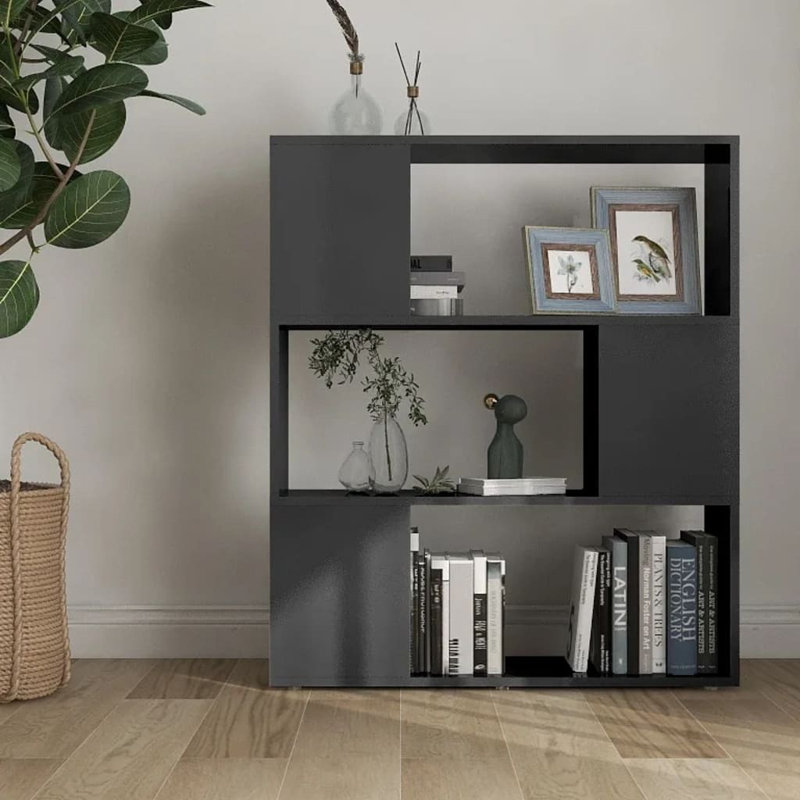Cashe Library Bookcase, White, 94cm H x 60cm W x 24cm D