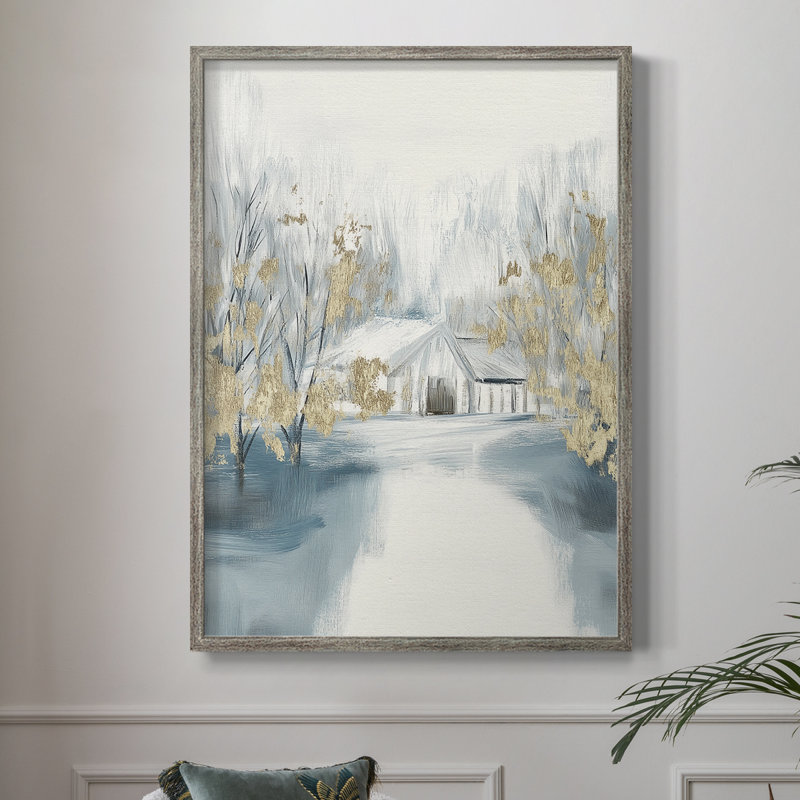 «Christmas Holiday», reproduction d'art encadrée CDLX, H 30 po x l 24 po