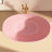 63" W X 37'' D Freestanding Acrylic Double Slipper Bathtub Matte Pink Soaking Tub Stand Alone Modern Bathroom Tub with Integrated Overflow & Center Drain-120880536