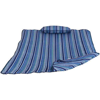 Ensemble de coussinets et hamac en polyester Cosner - Rayures brise-lames