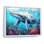 «Whale Tranquility Oasis» sur toile