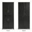  Grande armoire de rangement 67 po avec 4 tablettes réglables, noir-130061563