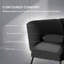 2 Seater Fabric Sofa-128842361