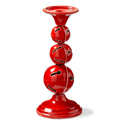 Jingle Bell Enamel Taper/Pillar Sm