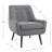 Arreon Flannel Fabric Button Tufted Armchair-613506982