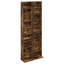  CD Cabinet Engineered Wood Indoor Media Storage Unit Rack Bedroom Home