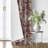 Country Lane Toile Crimson Cotton Rod Pocket Drapery Panel Set of 2-109900624