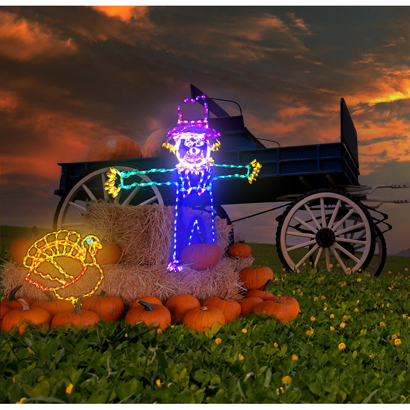 LED Lighted Window Décor