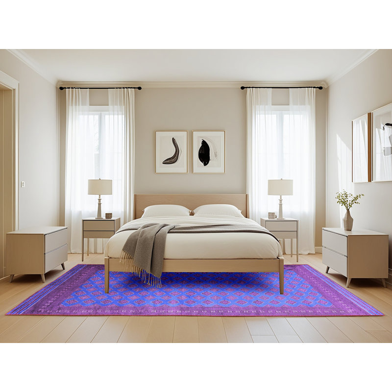 Tapis mauve Liath, Rectangle de 5 pi x 8 pi
