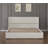 Boucle Bed Frame, Upholstered Cloud Bed Frame With Headboard, Solid Wood Legs And Slats, No Box Spring Needed-855453990