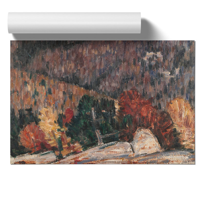 Landscape No.25 by Marsden Hartley - No Frame Painting, 42cm H x 59cm W x 0.1cm D