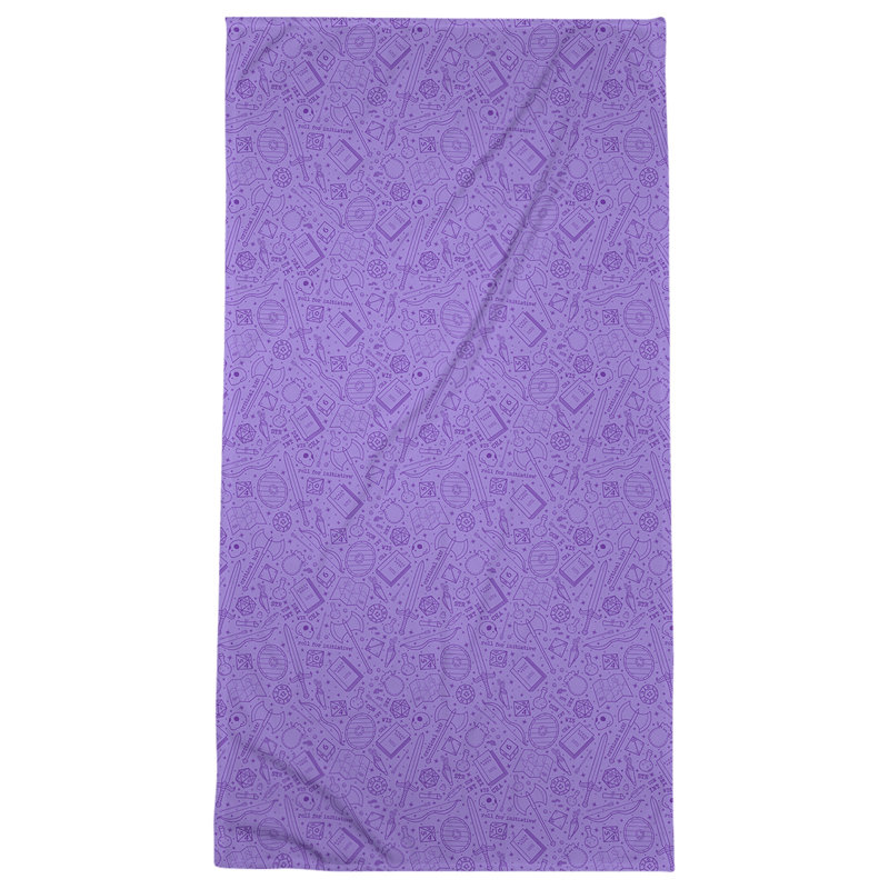 Serviette de plage RPG, Mauve