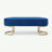 Bench Bedroom Bench ,Velvet Oval Upholstered End of Bed Bench with Golden Metal Legs , Modern Storage Ottoman Bench for BedroomLiving Room,  Entryway Window-1008674054-1011795773