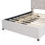Lit plateforme tapissier avec lit gigogne-118090271