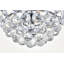 Luminaire suspendu bol unique à 3 lumières avec accents de cristal Abel-491017441-491017443