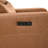 Genuine Leather Swivel Power Recliner-127449496
