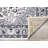 Clotene Oriental Grey Black White Area Rug