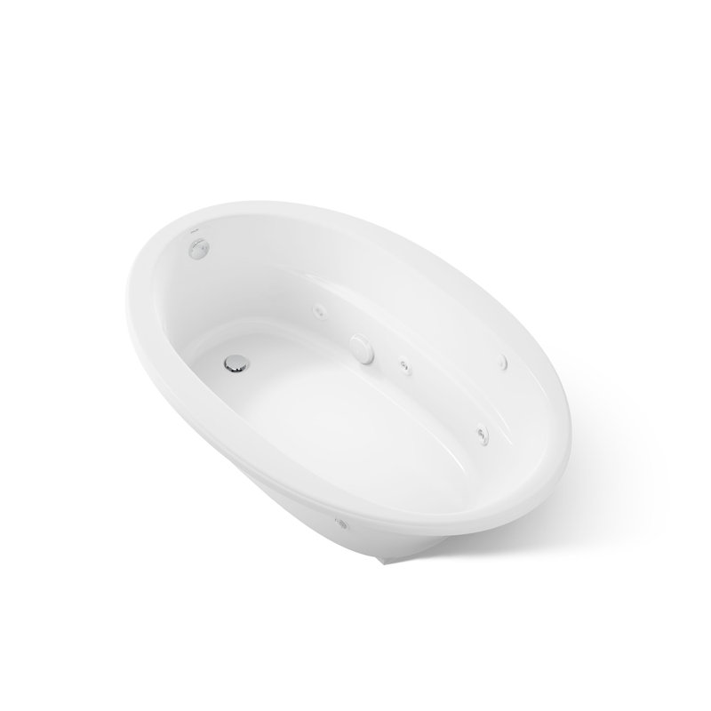 Bain tourbillon encastré 66 po x 42 po Sunward®