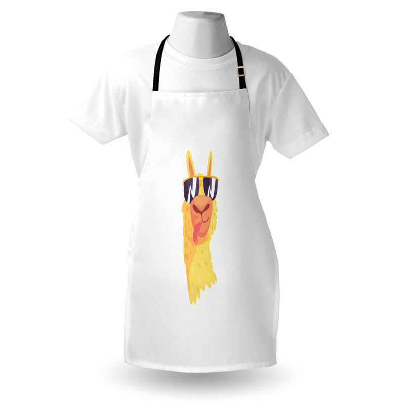 No Pattern Bib Apron