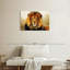 «Blue Eyed Lion», reproduction sur toile-2002425890