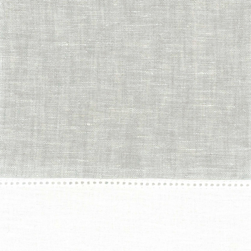 Atina Linen Duvet Set - Gray, King Duvet Cover + 5 Shams + 1 Pillow