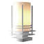 Banded Frosted Pier Mount Light
