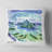 Bora Bora Vector - Landscape Printed Pillow-29854892-89992068