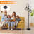 Modern Floor Lamp Living Room Floor Lamps Iron Standing Lamp with Lampshade Vertical Lighting with Pedal Switch for Bedroom Office Study Room