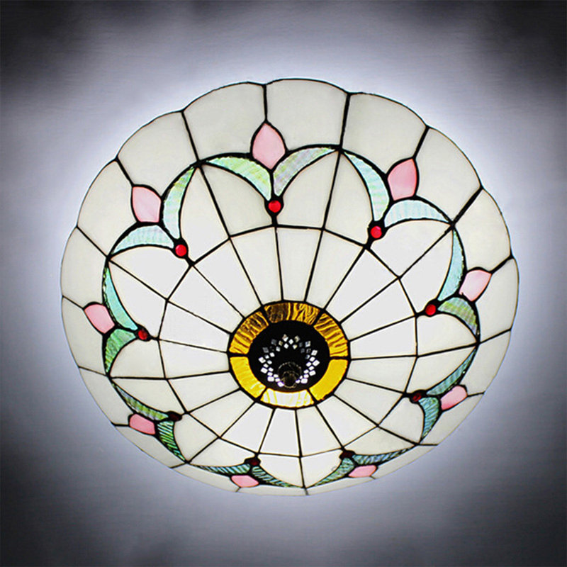 Arnegard Glass Flush Mount
